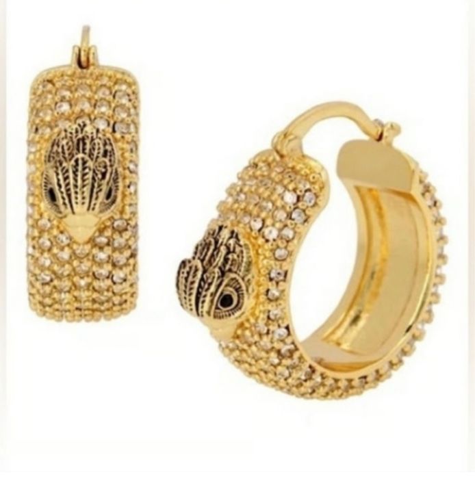 Вінтажні сережки-кільця Kurt Geiger