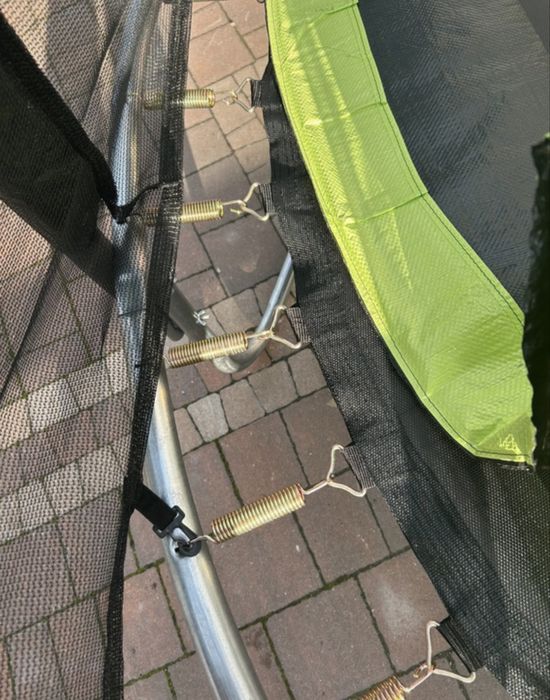 Trampolina 244 cm z drabinką