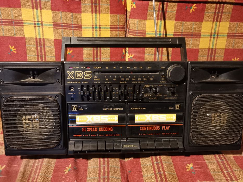 Rádio Gravador de Cassetes