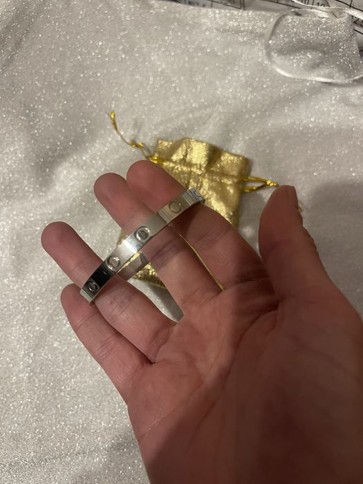 браслет жіночий титан , сталь Cartier