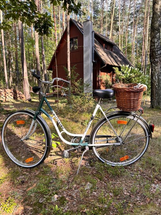 Wittekind niemiecka damka rower zabytkowy retro vintage biały
