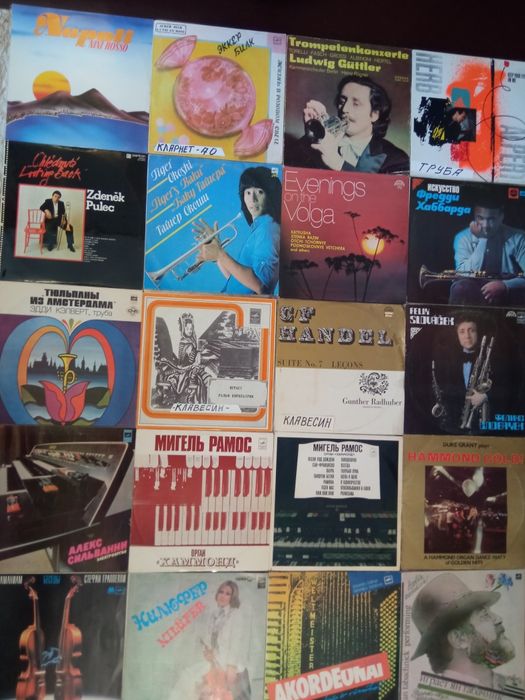 Пластинки виниловые платівки вінілові