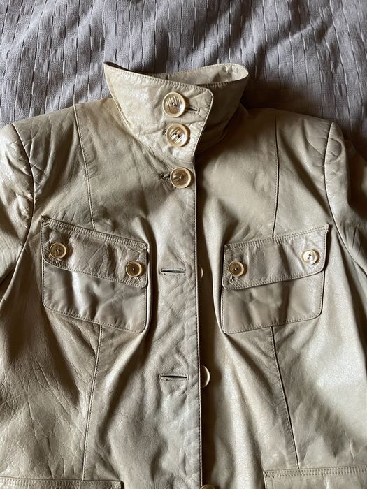 Жіноча куртка з натуральної шкіри, розмір XL, Італія