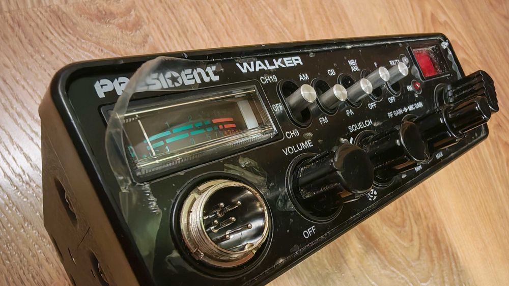 CB Radio President Walker + Antena Wilson Little Wil | UNIKAT: Folia!