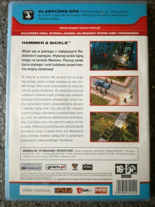 Hammer & Stickle Czerwony Sztorm