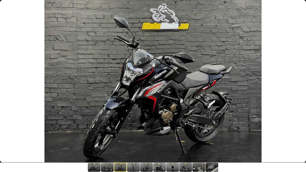 Під-Замовлення Мотоцикл VOGE 300R Кредит/Розтрочка під 0