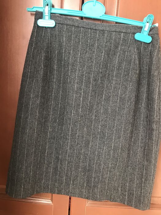 Вовняна спідниця олівець, ,C&A., р.44(S)