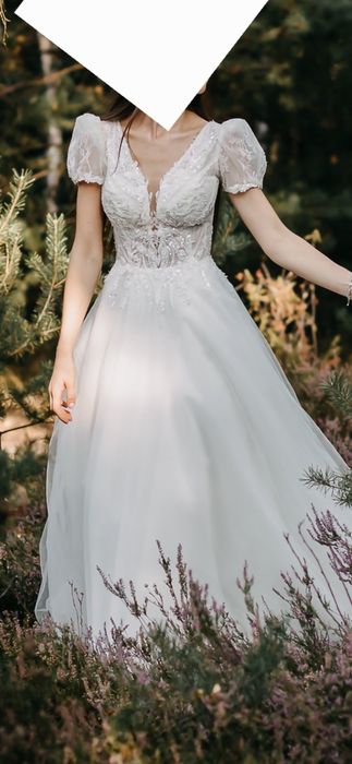 Suknia ślubna rozmiar 32/34, XXS