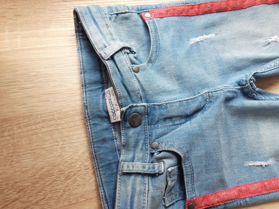 Spodnie jeans NOWE 92cm coccodrillo