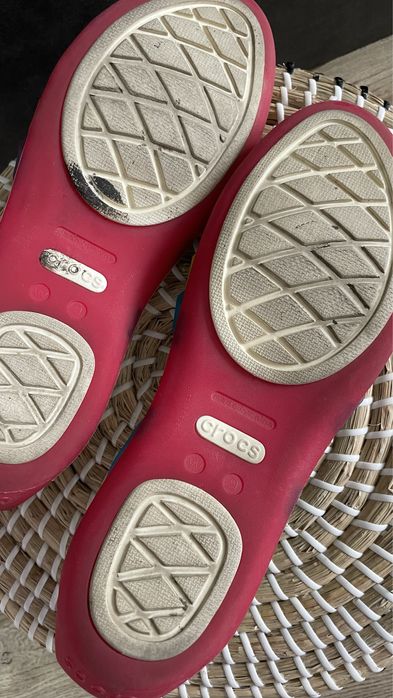 Crocs baleriny huarache flat Multi/Geranium W9 39/40