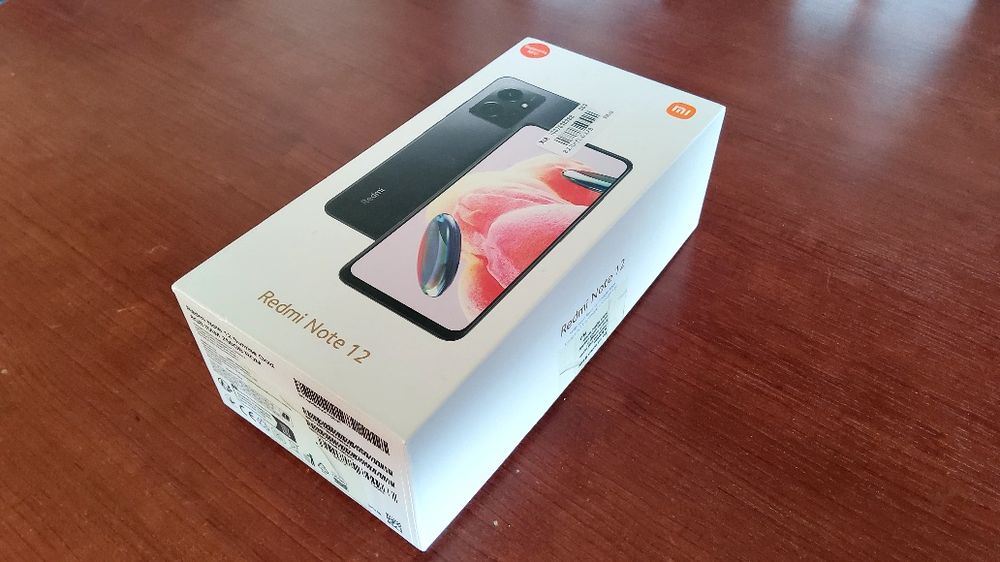 Nowy redmi Note 12 8 GB RAM 256 pamięć złoty