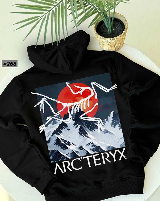ВІДПРАВКА БЕЗ ПЕРЕДПЛАТ ! Худи Arcteryx MultiBird | Артерикс Принт