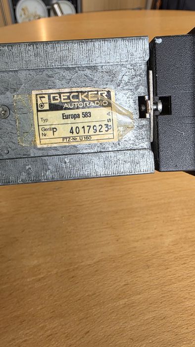 Rádio Becker Europa Cassete