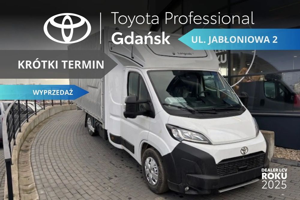 Toyota Proace MAX L3H2  Proace MAX Active - MIĘDZYNARODÓWKA 8EP + Spanie tylne