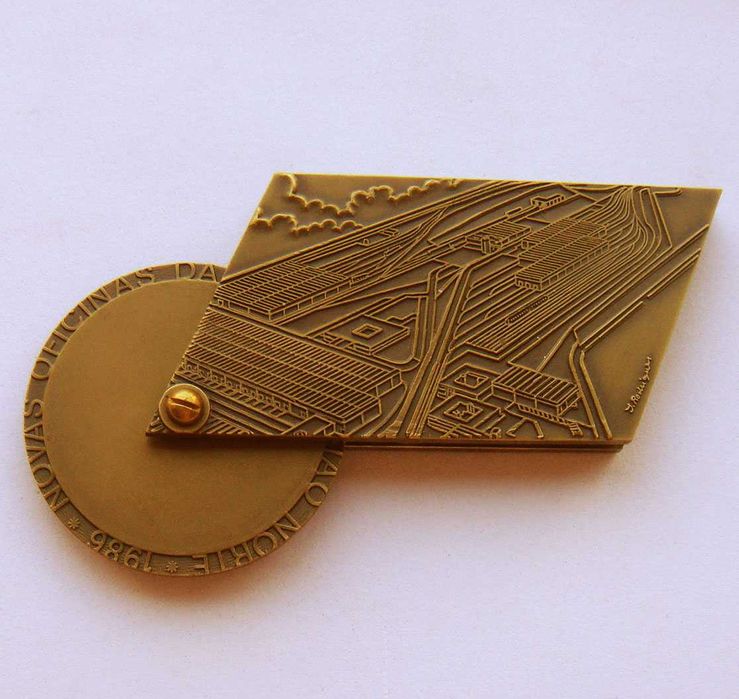 Medalha Bronze Caminhos de Ferro por Jose Rodrigues