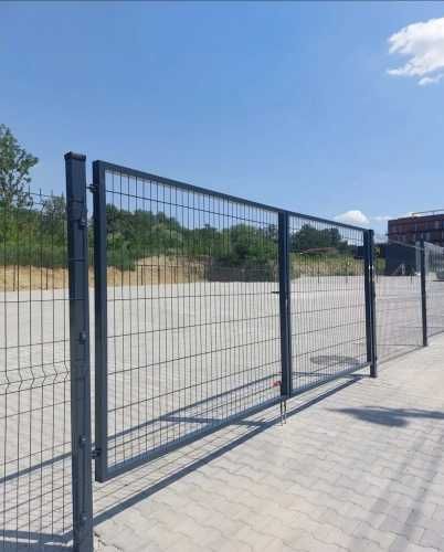 Секційна огорожа 3D, паркан із сітки, ворота, хвіртки Львів