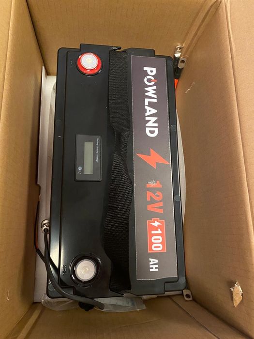 Аккумулятор LiFePo4 "PoWlanD”12V (100 Ah) В Наявності