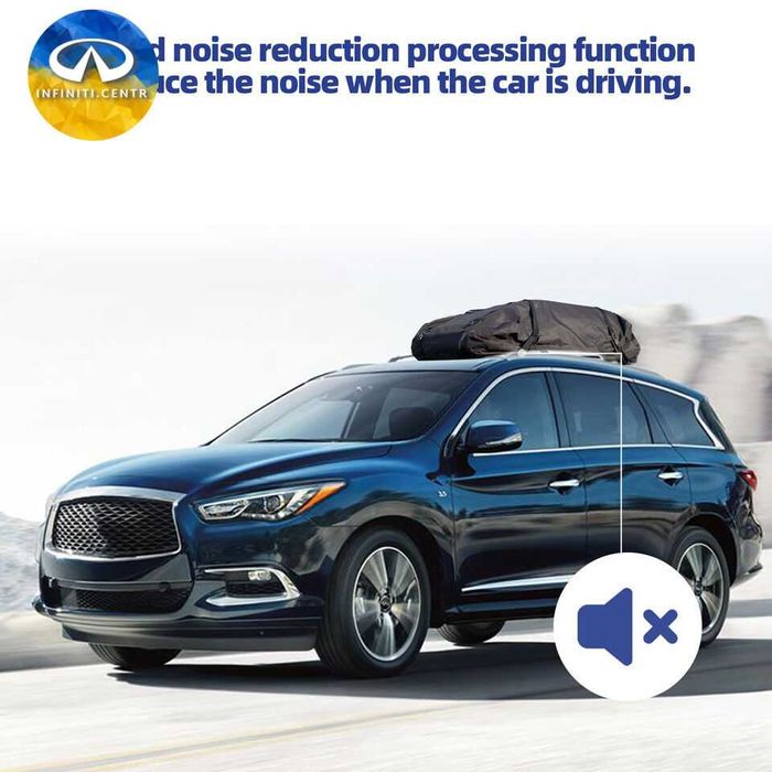 Релінги на кришу INFINITI JX35 QX60 Алюміній на дах