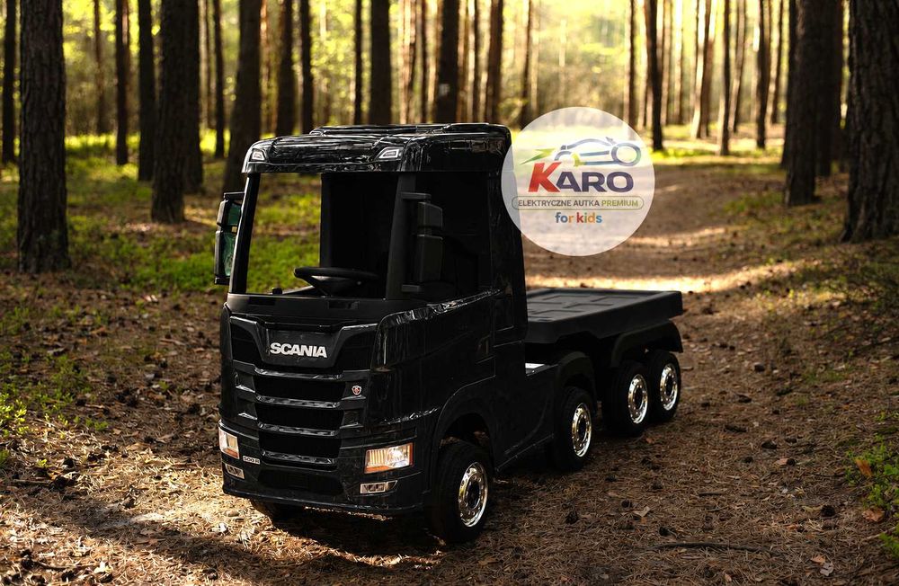 Auto Na Akumulator Scania 500R HL698 Dla Dzieci Pojazd LED 4x4 TIR