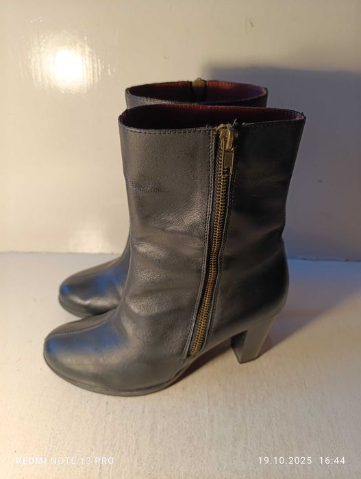 botki skórzane Remonte