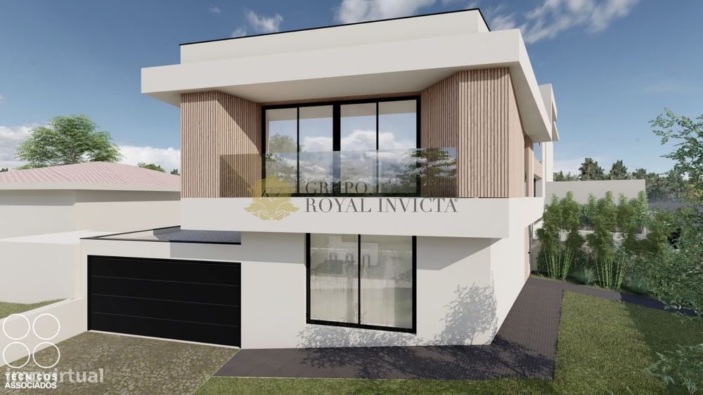 Moradia geminada V3 Superior em construção na Trofa