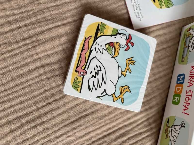 Gra Kurza Stopa! MDR gra rodzinna imprezowa zręcznościowa od 5 lat nowa