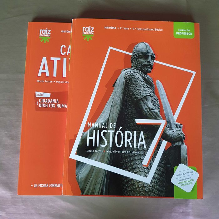 Manual de História 7 + caderno de ativ.(versão do professor - novos)