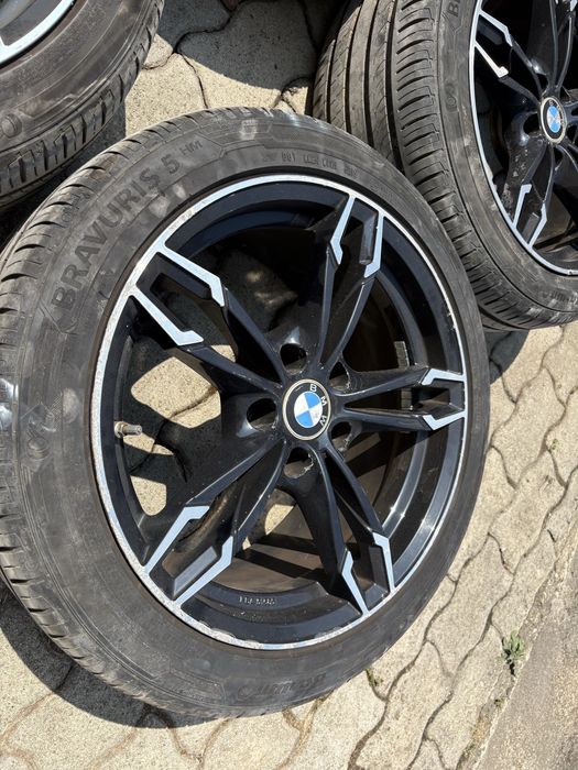 4 Jantes 18” GMP DEA189 Originais 5x120 com pneus 225/45R18 e 255/40R18 Dupla Medida