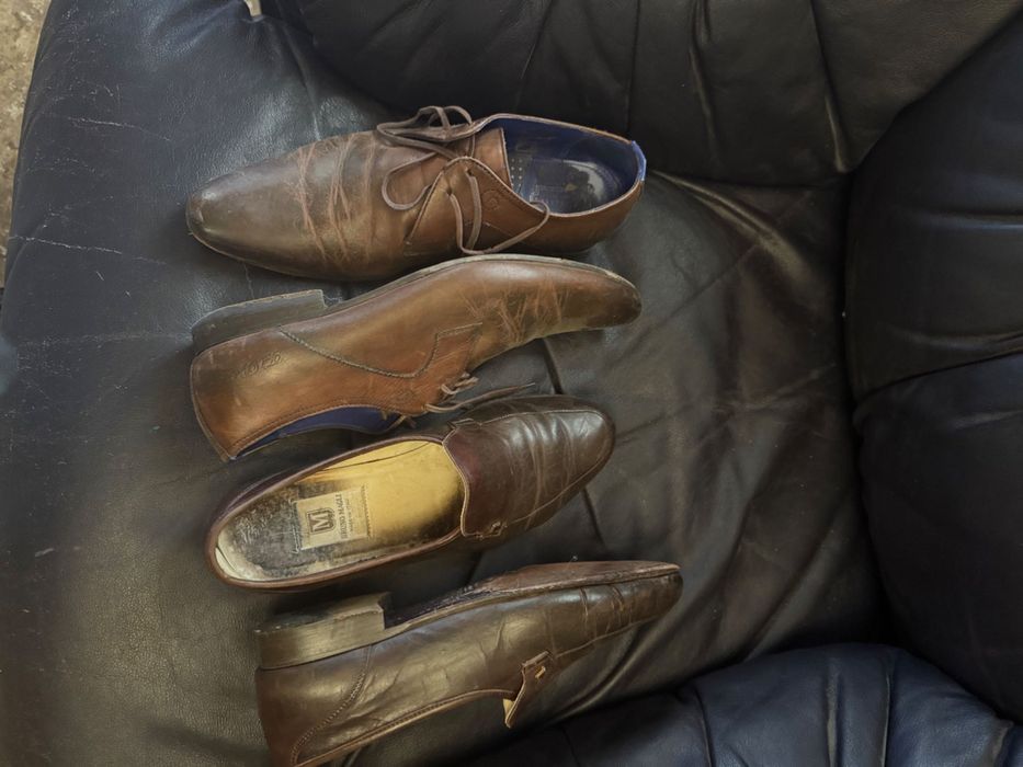 Продам мужские кожаные туфли