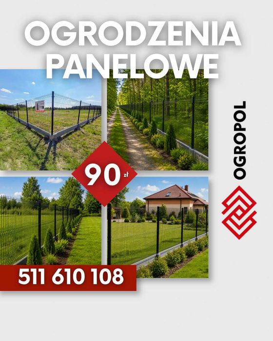 Ogrodzenia Panelowe ! Montaż/Sprzedaż! Niskie Ceny !