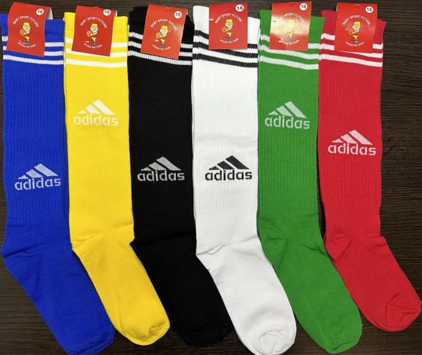 Акція! Гетри Nike Adidas Гольфи з полосками Носки Nike Гетри футбольні