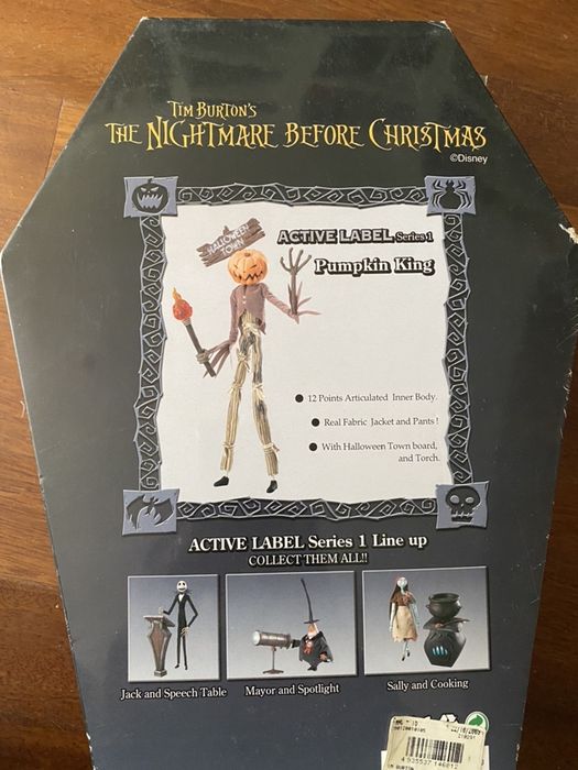 Figura colecionável The Nightmare Before Christmas Pumpkin King
