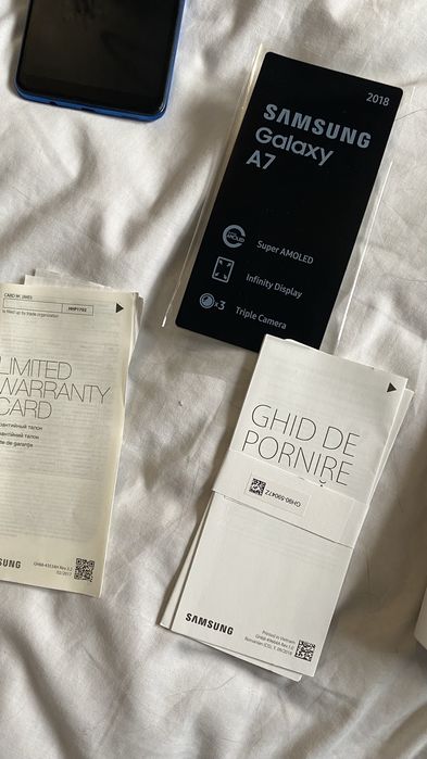 Мобільний телефон Samsung galaxy A7 2018
