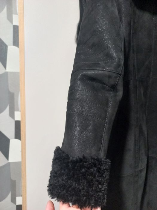 Натуральная дубленка р.44, s обмен