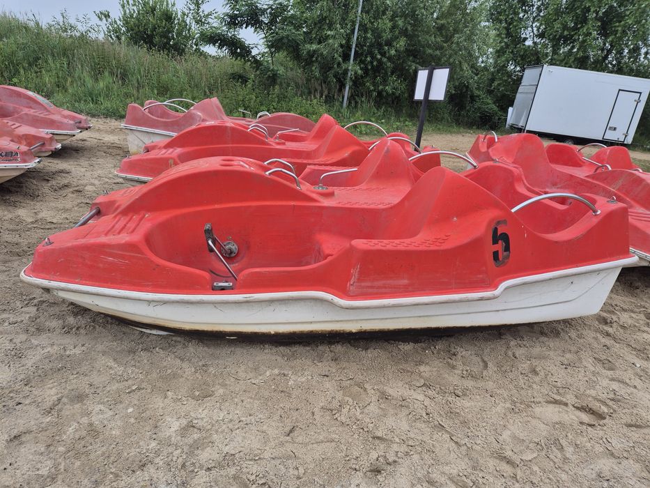 Rower wodny 4 osobowy z kółkami