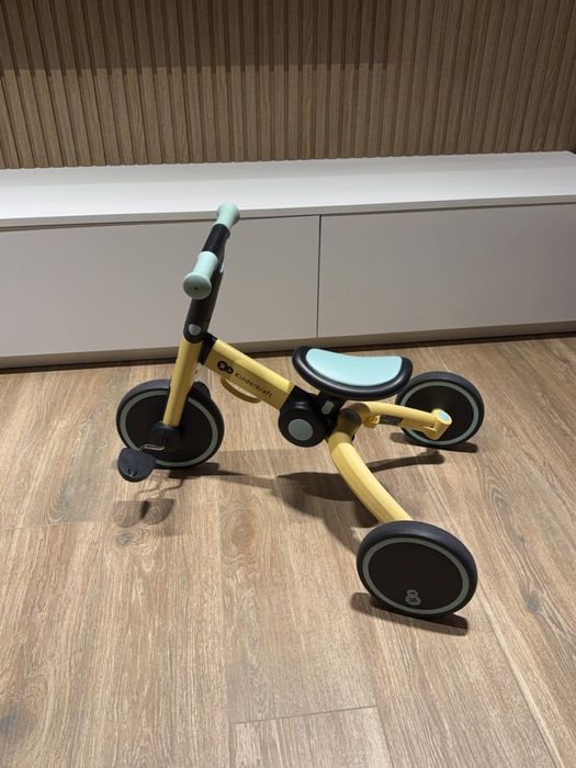 Триколісний велосипед 3 в 1 Kinderkraft 4TRIKE Sunflower Blue