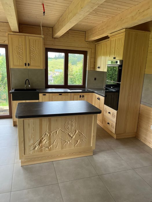 Meble kuchenne drewniane