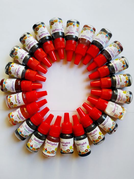 Акція! Гелевий харчовий барвник. Фарба харчова.Пищевой краситель.