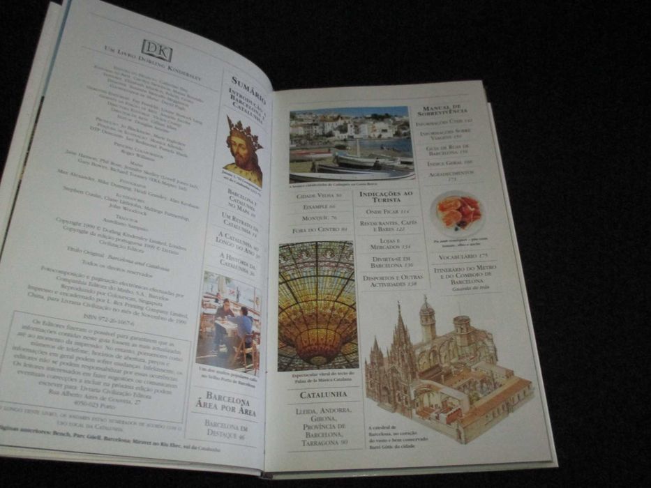 Livro Barcelona e Catalunha Roger Williams Guia American Express