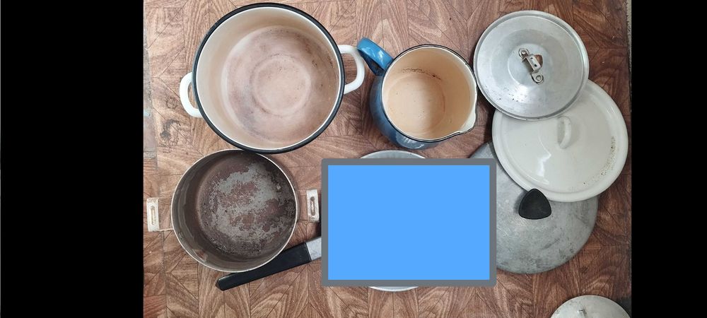 Посуда СССР кастрюли, кувшин