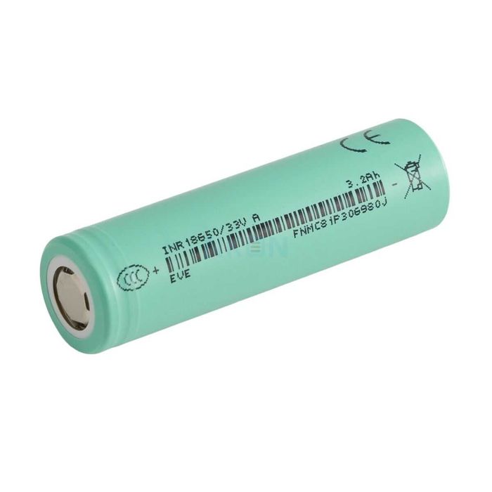 Акамулятор  INR 18650 - 2650mAh - 3400mAh