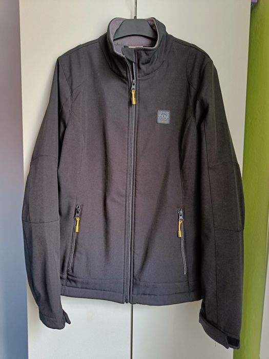 Czarny Softshell na polarze damski
