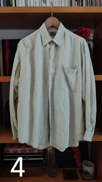 Caixa cheia de Roupa - camisas e parka Timberland + 8 peças