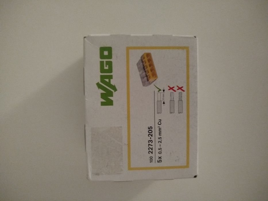 Szybkozłączki WAGO 2273 - 205