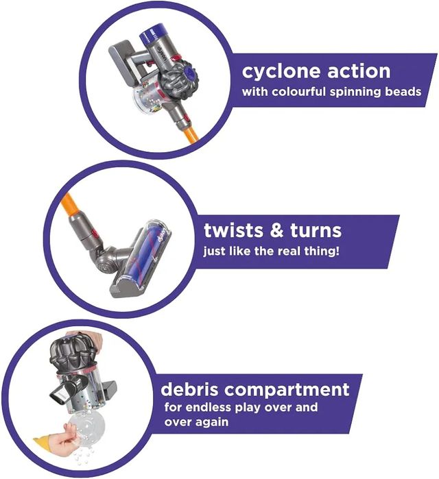 Пилосос Dyson Casdon 67802 Дитяча іграшка Оригінал