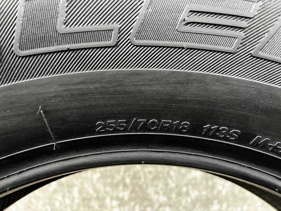 255/70 R18 BRIDGESTONE DUELER H/T 840 шини в стані нових
