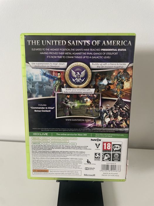 Gra Saints Row 4 Xbox 360