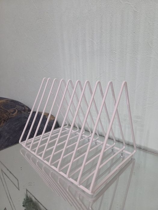 Підставка для книг біла