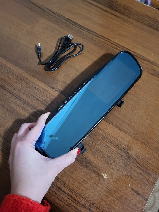 Автомобільний відеореєстратор дзеркало Vehicle Blaсkbox DVR