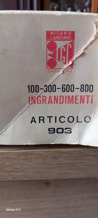 Zabawka .Mikroskop..Z czasów PRL